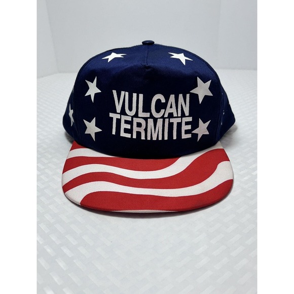 Cobra Caps Patriotic Vulcan Termite SnapBack Adjustable Hat - Picture 1 of 12